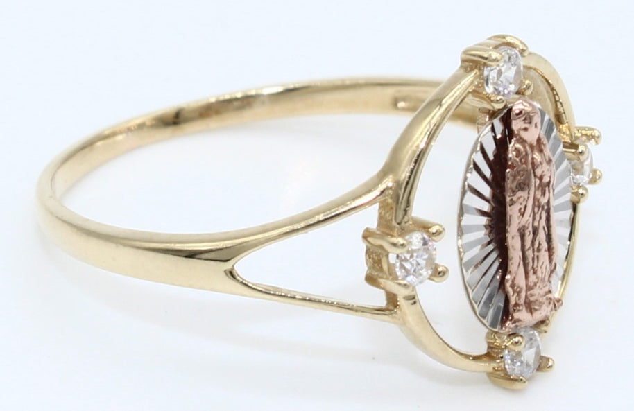 ANILLO ORO 10KL T8.5 1.4 AN10K34