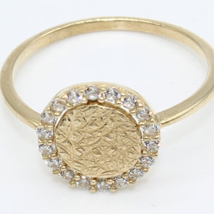 ANILLO ORO 10KL T8 1.8 AN10K37