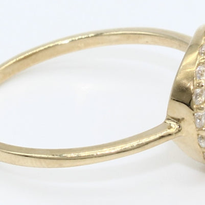 ANILLO ORO 10KL T8 1.8 AN10K37