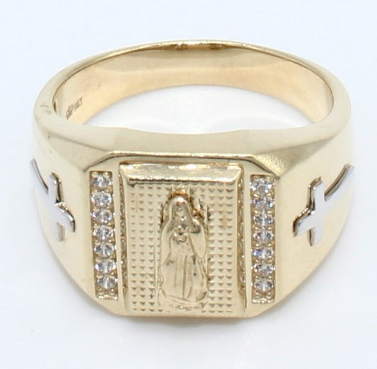 ANILLO ORO 10KL T10.5 6.2 AN10K4