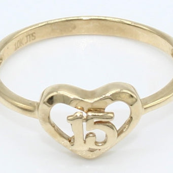 ANILLO ORO 10KL T8 1.6 AN10K42