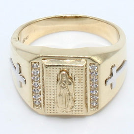 ANILLO ORO 10KL T10.5 6.2 AN10K4