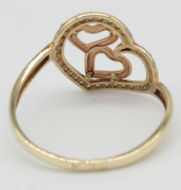 ANILLO ORO 10KL T7 1.3 AN10K73