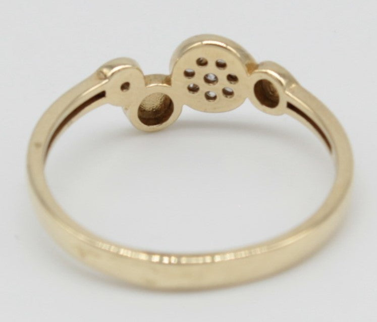ANILLO ORO 10KL T6 1.3 AN10K79