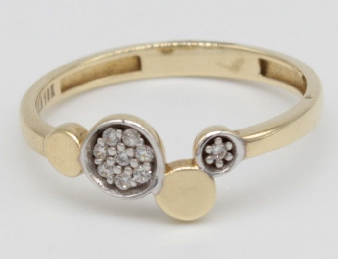 ANILLO ORO 10KL T6 1.3 AN10K79