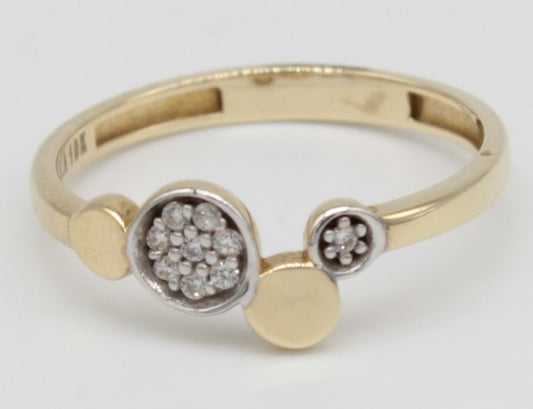 ANILLO ORO 10KL T6 1.3 AN10K79