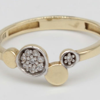ANILLO ORO 10KL T6 1.3 AN10K79