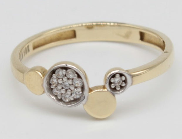 ANILLO ORO 10KL T6 1.3 AN10K79