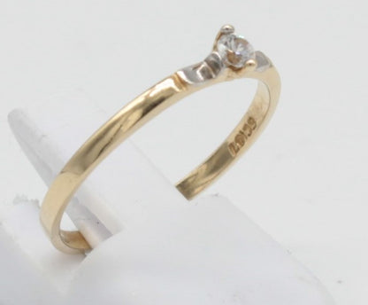 ANILLO ORO 10KL T7 1.0 AN10K83