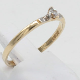 ANILLO ORO 10KL T7 1.0 AN10K83