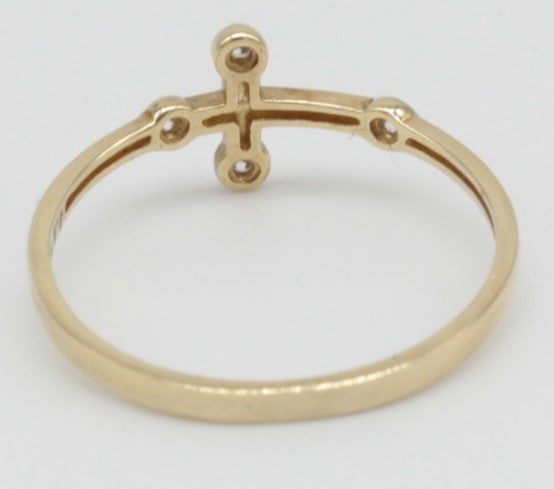 ANILLO ORO 10KL T7 1.0 AN10K81