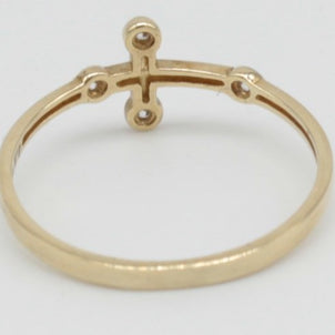 ANILLO ORO 10KL T7 1.0 AN10K81