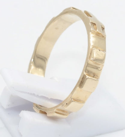 ANILLO ORO 10KL T8.5 3.1 AN10K88