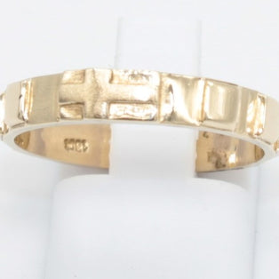 ANILLO ORO 10KL T8.5 3.1 AN10K88