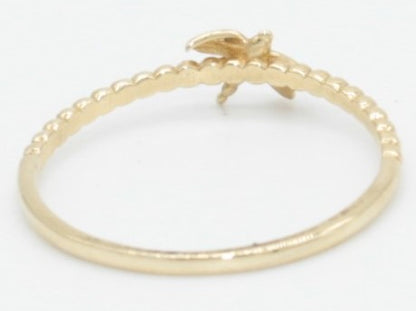 ANILLO ORO 10KL T7 0.7 AN10K91