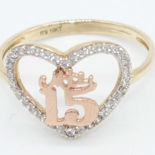 ANILLO ORO 10KL T7.5 1.5 AN10K98