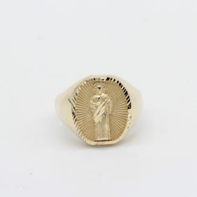 ANILLO ORO 14KL 6.4 T9.5 AN14K3