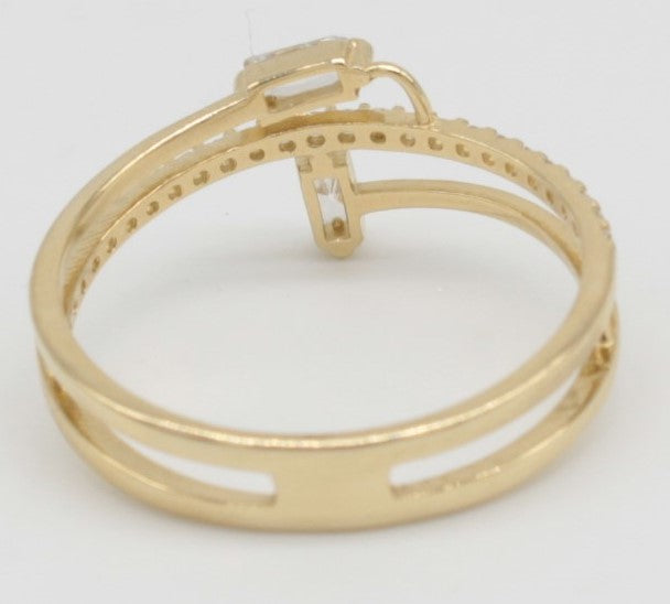 ANILLO ORO 14KL 1.9 T8 AN14K43