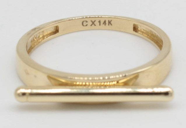 ANILLO ORO 14KL 1.8 T6 AN14K48
