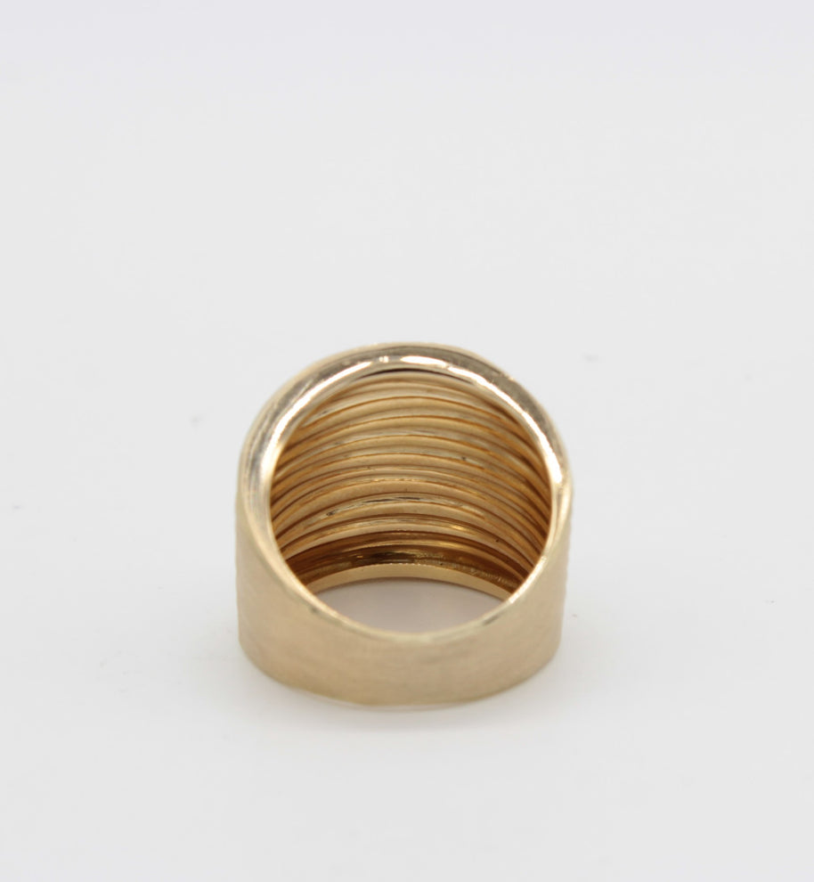 ANILLO ORO 14KL 5.0 T8 AN14K4