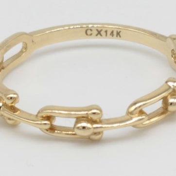 ANILLO ORO 14KL 1.7 T8 AN14K7