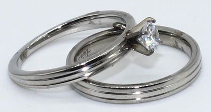 DUO ANILLOS ACERO ANAC56