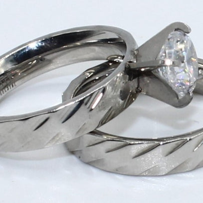 DUO ANILLOS ACERO ANAC67