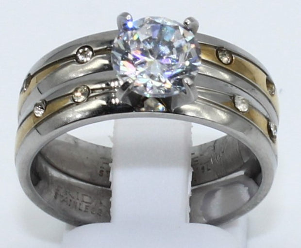 DUO ANILLOS ACERO ANAC91