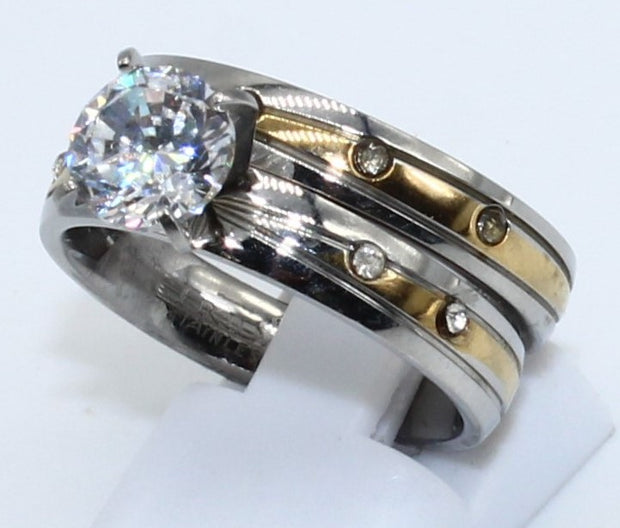 DUO ANILLOS ACERO ANAC91