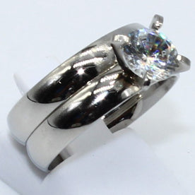 DUO ANILLOS ACERO ANAC97