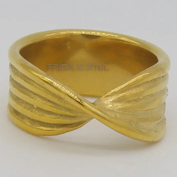 ANILLO ACERO BAD AC 057 Lalú Joyas