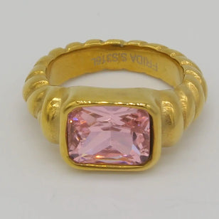 ANILLO ACERO BAD AE 001 Lalú Joyas