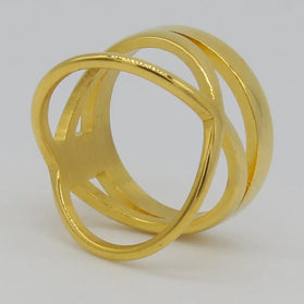 ANILLO ACERO BAD AJ 045 Lalú Joyas