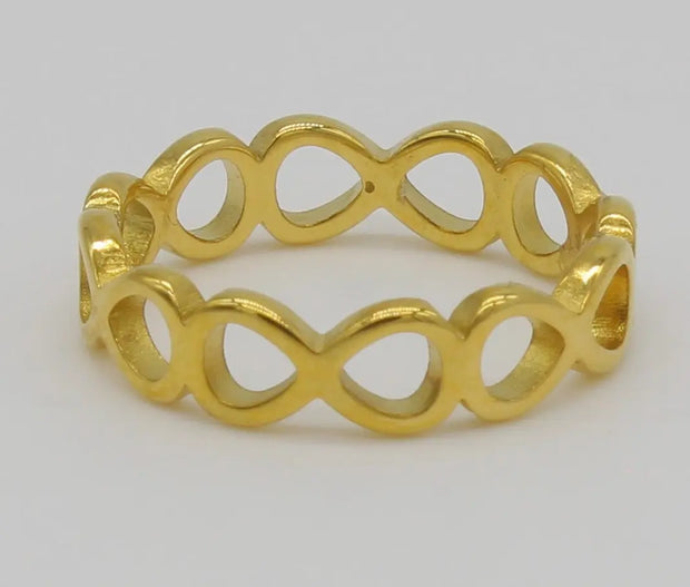 ANILLO ACERO BAD AP 169 Lalú Joyas