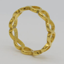 ANILLO ACERO BAD AP 169 Lalú Joyas
