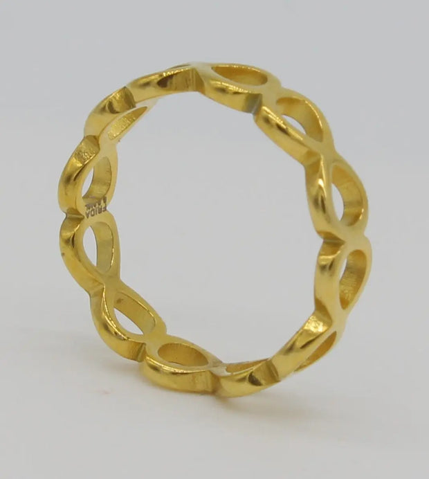 ANILLO ACERO BAD AP 169 Lalú Joyas
