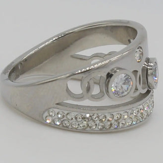 ANILLO ACERO BAD BE 006 Lalú Joyas