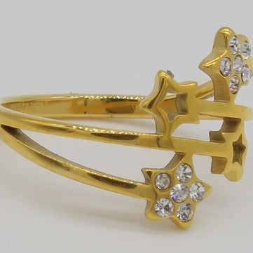ANILLO ACERO BAD BK 010 Lalú Joyas