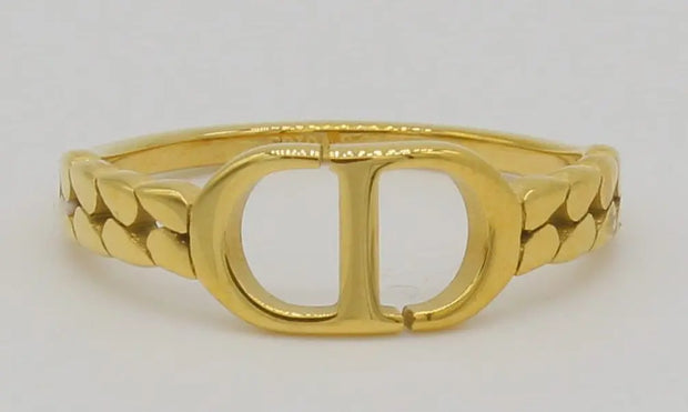 ANILLO ACERO BAD BK 018 Lalú Joyas