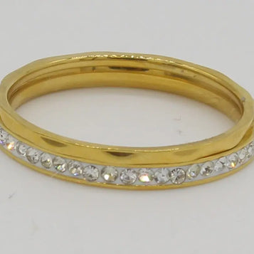 ANILLO ACERO BAD EI 021 Lalú Joyas