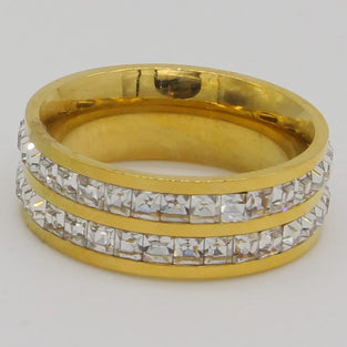 ANILLO ACERO BAD ER 018 Lalú Joyas