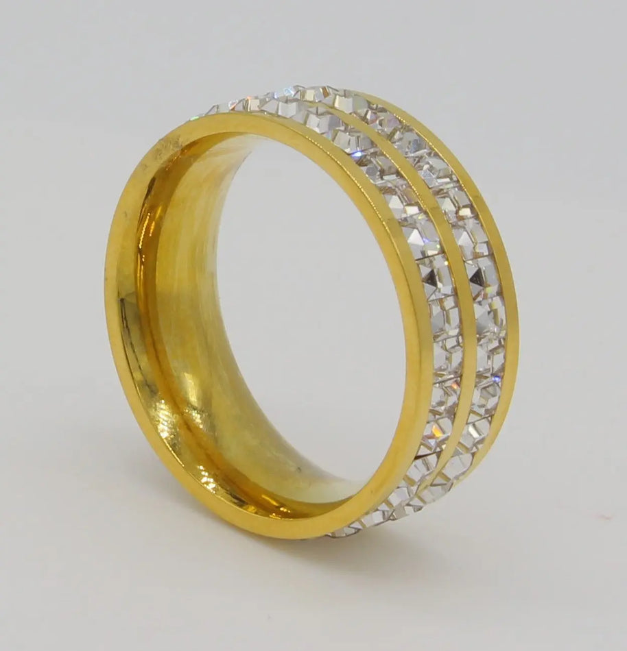 ANILLO ACERO BAD ER 018 Lalú Joyas