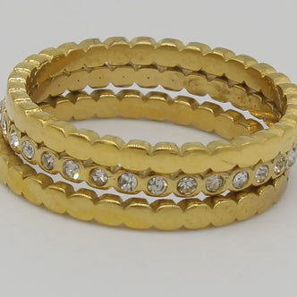 ANILLO ACERO BAD ER 032 Lalú Joyas