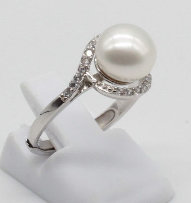 ANILLO PLATA CON PERLA ANPER5