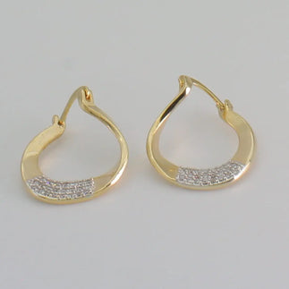ARETE CHAPA EZA 01 904 Lalú Joyas