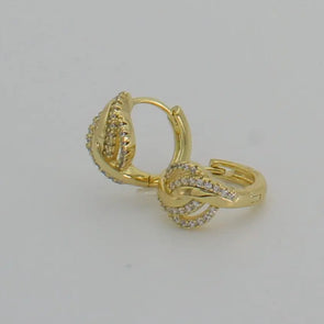 ARETE CHAPA EZA 03 254 Lalú Joyas