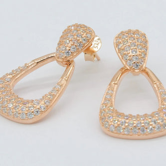 ARETE PLATA ARG21 PL ROS 5.8 Lalú Joyas