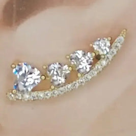 ARETES CHAPA EZA 03 361 Lalú Joyas