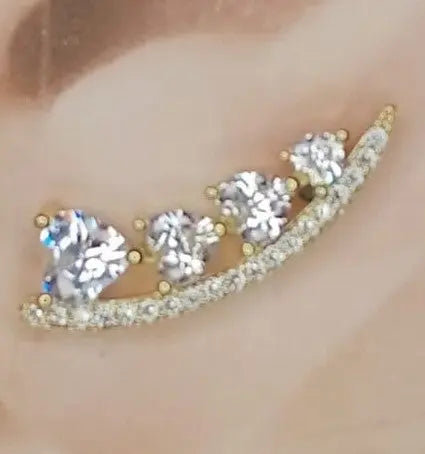 ARETES CHAPA EZA 03 361 Lalú Joyas