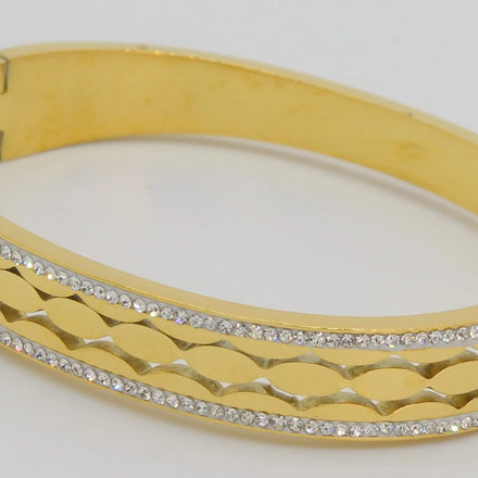 ARO PULSERA ACERO BPR BU 066 Lalú Joyas